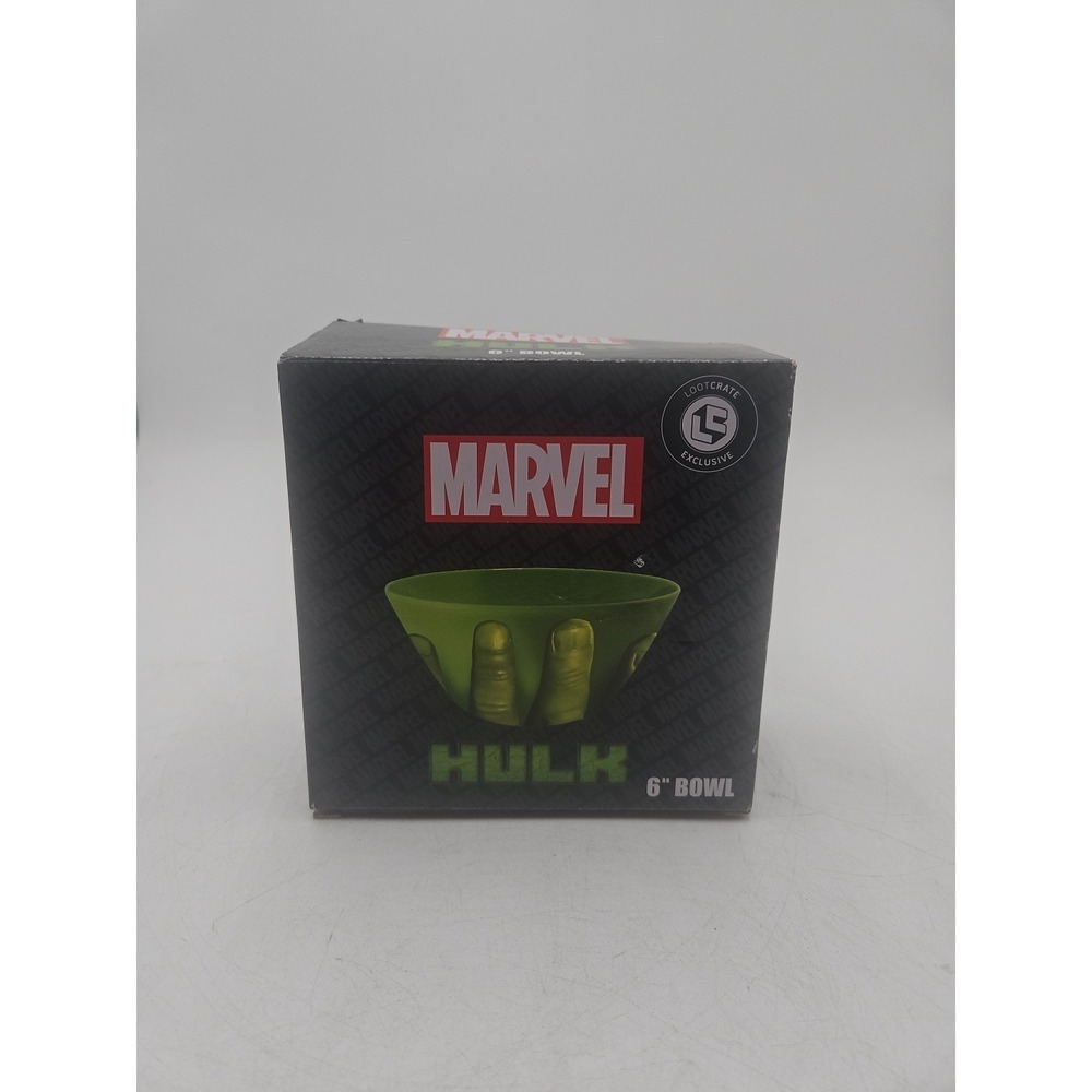 Loot Crate Exclusive Marvel Incredible Hulk 6" Melamine Bowl New Open Box